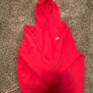 nike red pullover